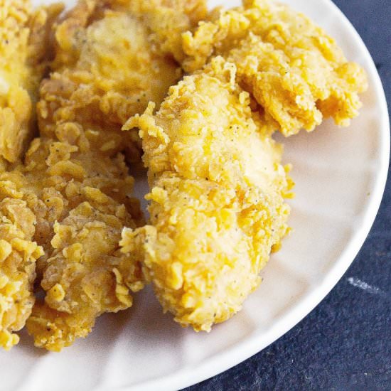 Potato Chip Chicken Tenders - Recipe photo by seductioninkitchen
