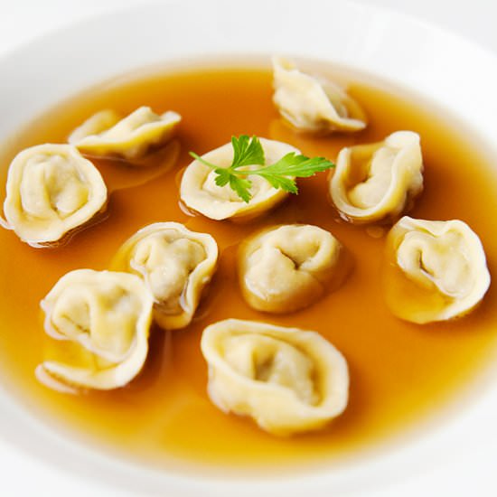 Porcini Elk Sausage Tortellini - Recipe photo by kaweah