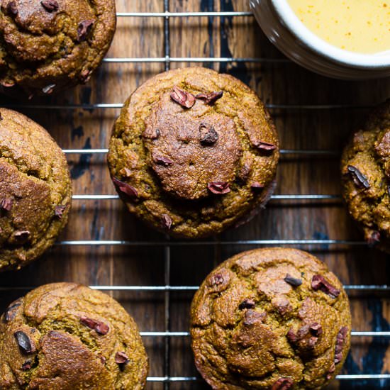 Healthy Turmeric Banana Muffins - Recipe photo by foodfaithfitness