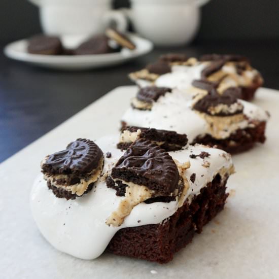 Mocha cookie brownies - Recipe photo by bijouxandbits