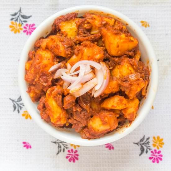 Konkani Batata Song - Recipe photo by KaliMirchbysmita