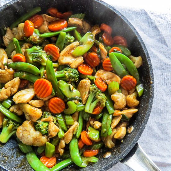 Kitchen Sink Chinese Stir Fry - Recipe photo by The Beader Chef