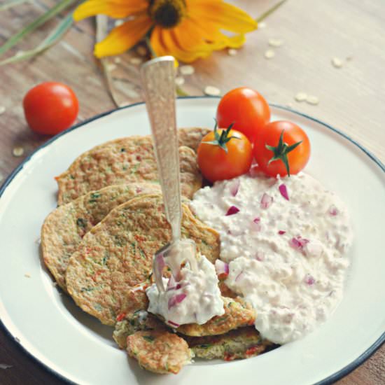 Zucchini pancakes - Recipe photo by dietetyczne-fanaberie