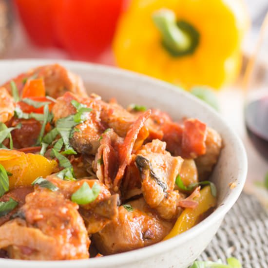 Roman-Style Chicken - Recipe photo by foodandjourneys