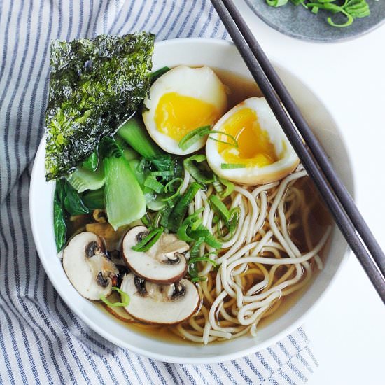 Easy & Light Shoyu Ramen - Recipe photo by Couple Eats Food