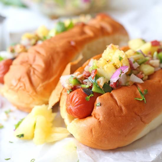 Hawaiian Hot Dogs Recipe - Recipe photo by nicolenared