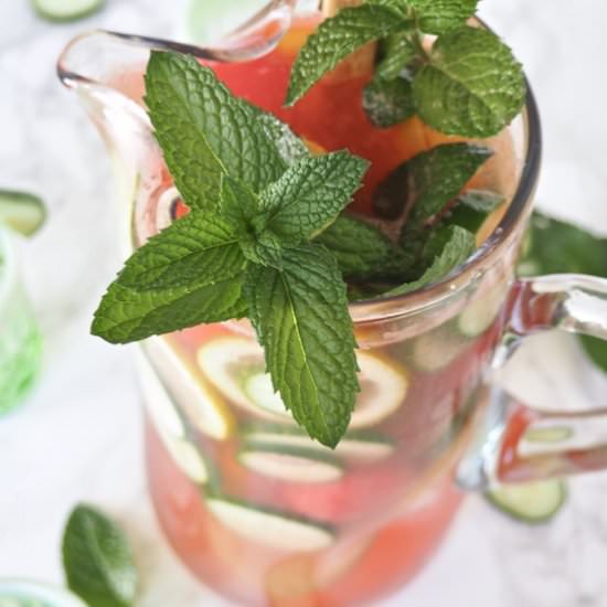 Sparkling Watermelon Electro-Water - Recipe photo by Food to Feel Good
