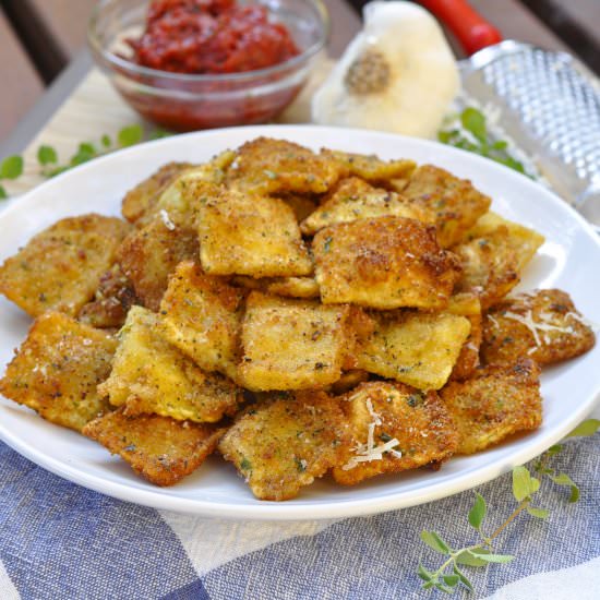 Toasted Ravioli - Recipe photo by Couple In The Kitchen