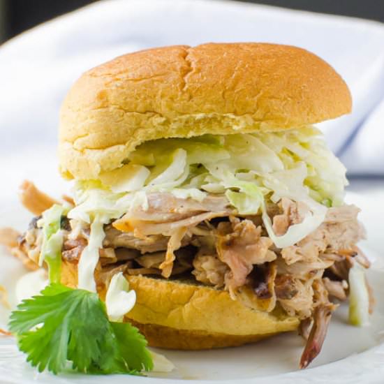 Carolina Pulled Pork - Recipe photo by garlic and zest