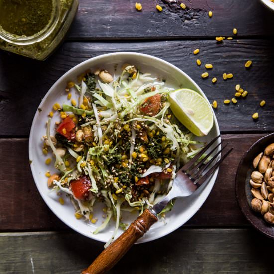 Lahpet Thoke (Burmese Pickled Tea Salad) - Recipe photo by WhatToCookToday