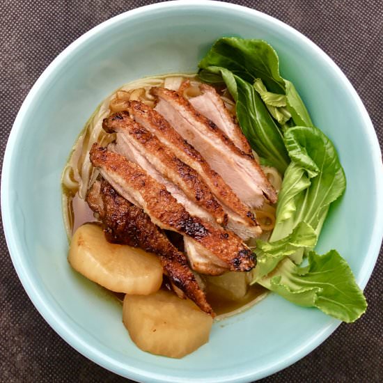 Duck Noodle Soup - Recipe photo by Thaifoodmadeeasy.com