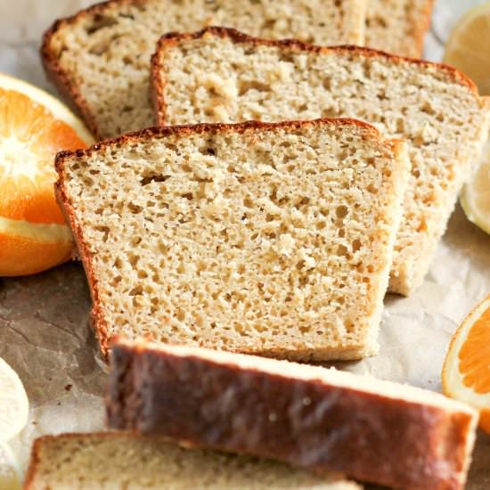 Healthy Lemon Pound Cake - Recipe photo by dessertswithbenefits