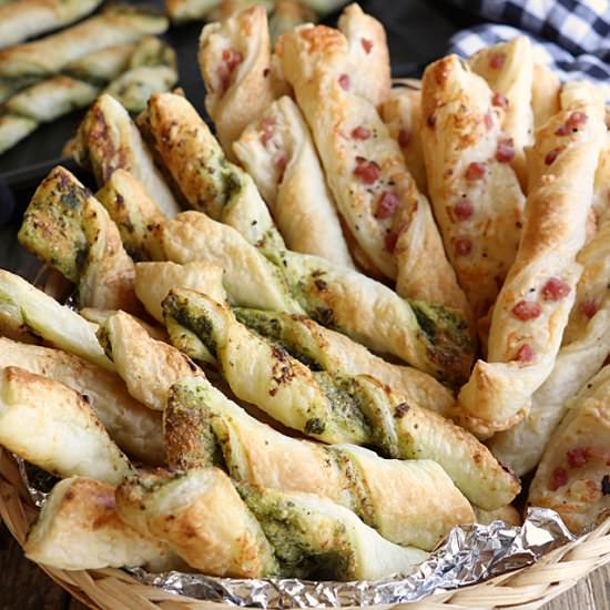 Puff Pastry Sticks - Recipe photo by foxy folksy
