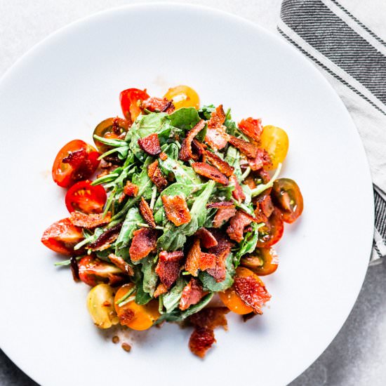 BLT Salad - Recipe photo by saltpepperskillet