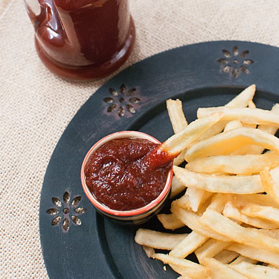 Crock Pot Homemade Ketchup - Recipe photo by TheSaltyPot