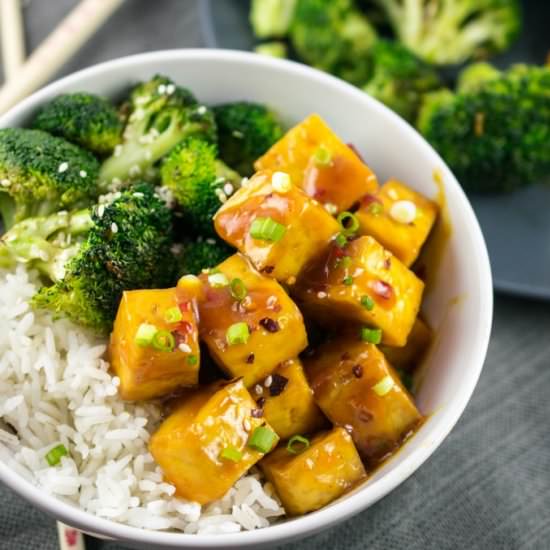 Orange Tofu - Recipe photo by yupitsvegan