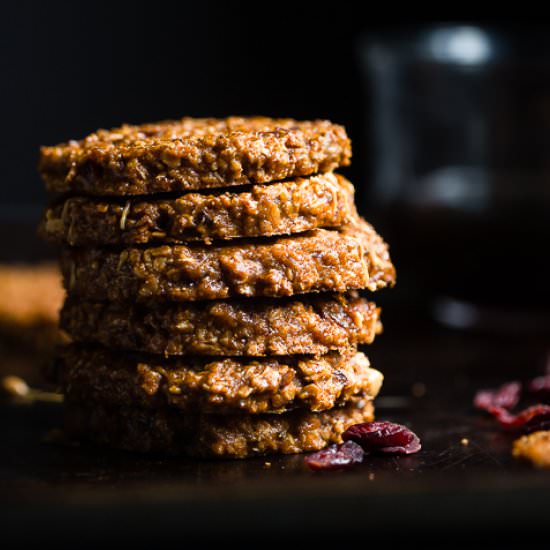 Cranberry Oatmeal Breakfast Cookies - Recipe photo by foodfaithfitness
