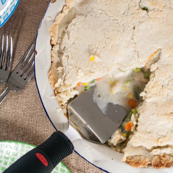Ranch Chicken Pot Pie - Recipe photo by asavoryfeast
