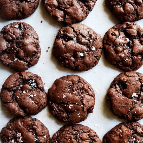 Chocolate Rye Cherry Cookies - Recipe photo by DisplacedHousewife