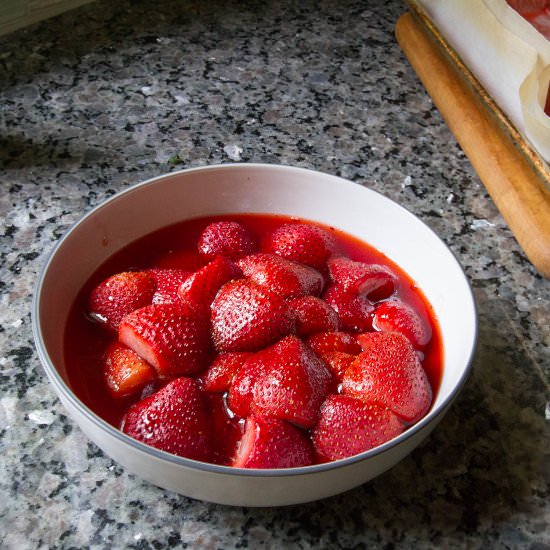 Chunky Roasted Strawberry Sauce - Recipe photo by TheKitchenWhisperer
