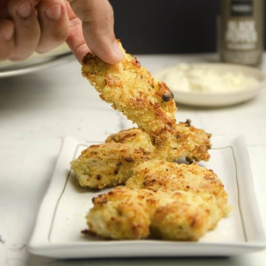 Oven-Baked Chicken Tenders - Recipe photo by Hungry PeePor