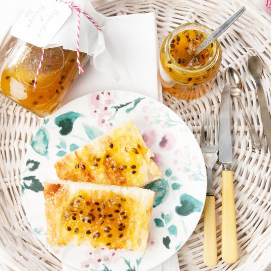 Pineapple & Passionfruit Jam - Recipe photo by ThermoKitchen