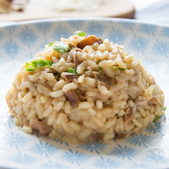 Delicious Mushroom Risotto - Recipe photo by ItalianRecipeBook