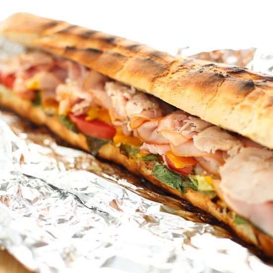 Grilled Ham & Turkey Sandwiches - Recipe photo by 3ScoopsofSugar