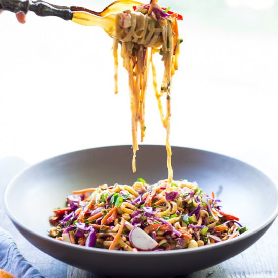 Thai Noodle Salad - Recipe photo by Feasting at Home