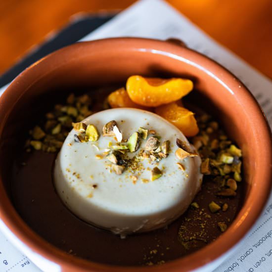 Honey Chamomile Panna Cotta - Recipe photo by whiskeyandsoba
