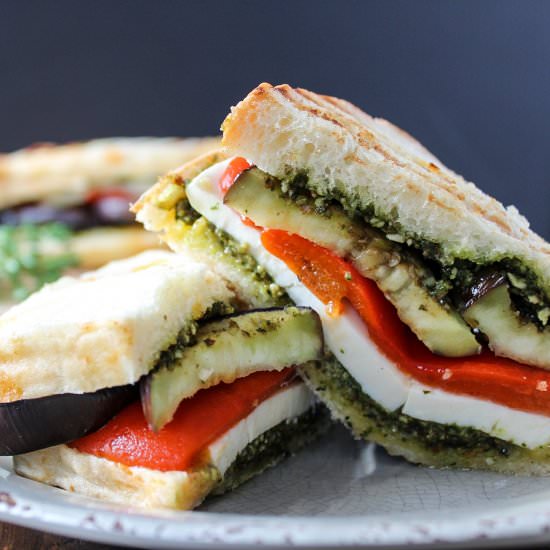 Easy Veggie Panini - Recipe photo by Megsmealplanning