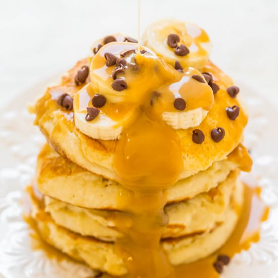 Peanut Butter Protein Pancakes - Recipe photo by Averie