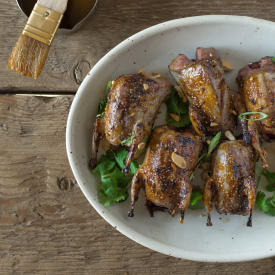 Grilled Dove + Citrus-Miso Glaze - Recipe photo by Wild and Whole