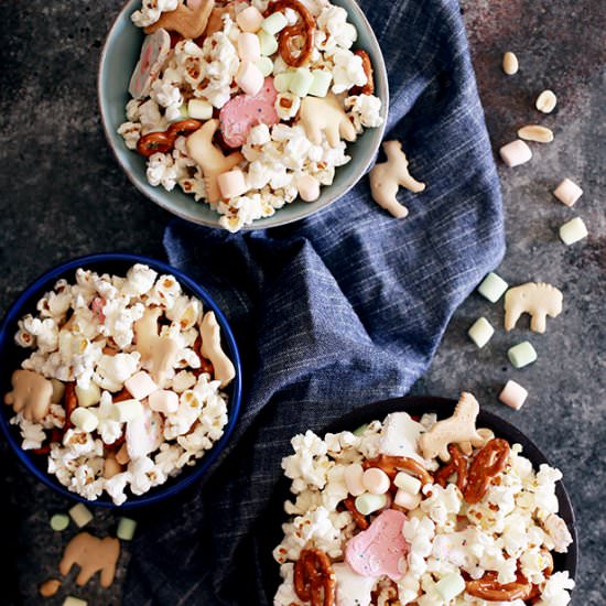 Animal Cookie Snack Mix - Recipe photo by Melanie Makes