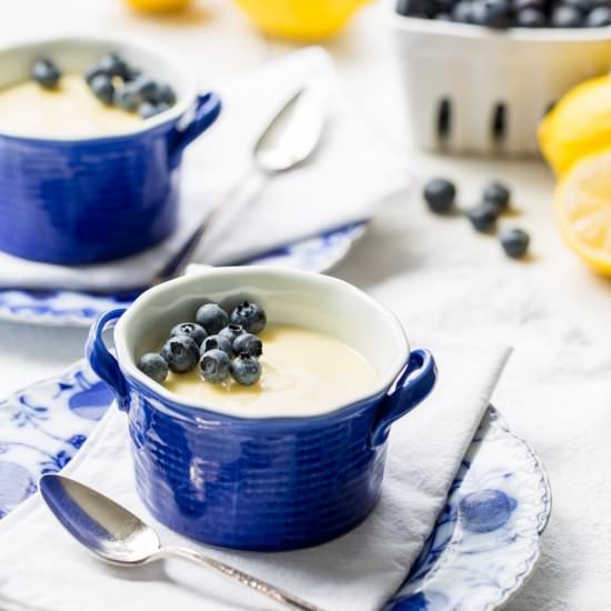 Lemon Posset - Recipe photo by Savingroomfordessert