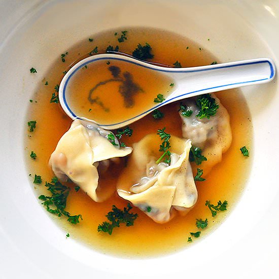 Wonton Soup - Recipe photo by Pisang Susu