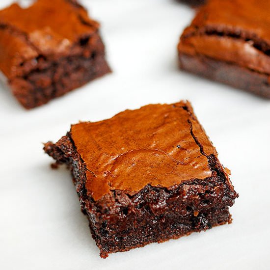 Fudgy Nutella brownies - Recipe photo by evabakes