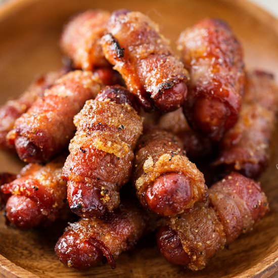 Spicy Brown Sugar Little Smokies - Recipe photo by The Chunky Chef