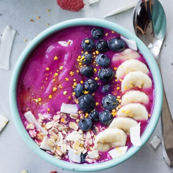 Mango Dragon Probiotic Smoothie - Recipe photo by Miss_Whisk