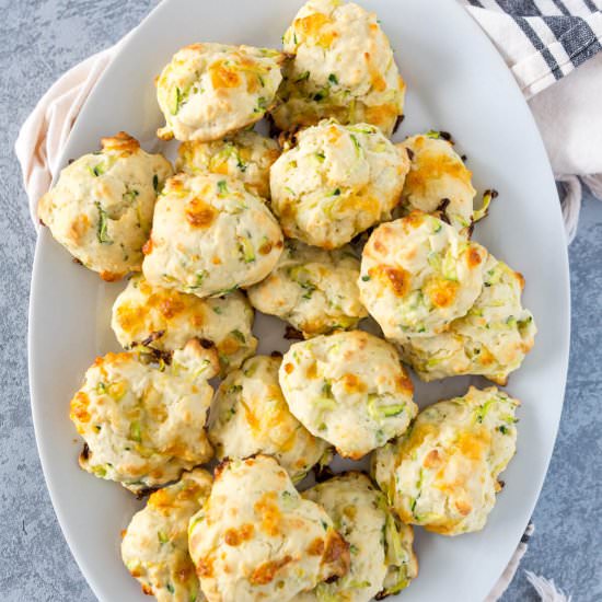 Zucchini Drop Biscuits - Recipe photo by Azestybite