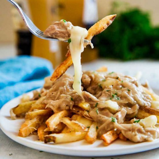 The Ultimate Chicken Poutine - Recipe photo by keviniscooking