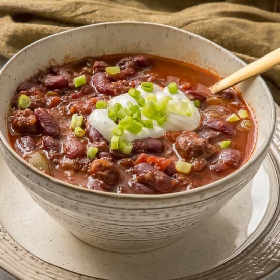 Homemade Chili - Recipe photo by DeliciouslyPlated