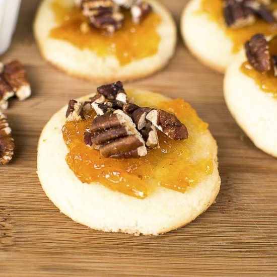 Jam and Pecan Cookies - Recipe photo by hadias lebanese cuisine