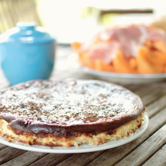 Banana and Coconut Cheesecake - Recipe photo by Healthy Epicurean
