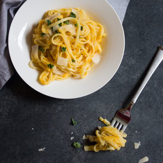 Butternut Squash Pasta Sauce - Recipe photo by Coco and Ash