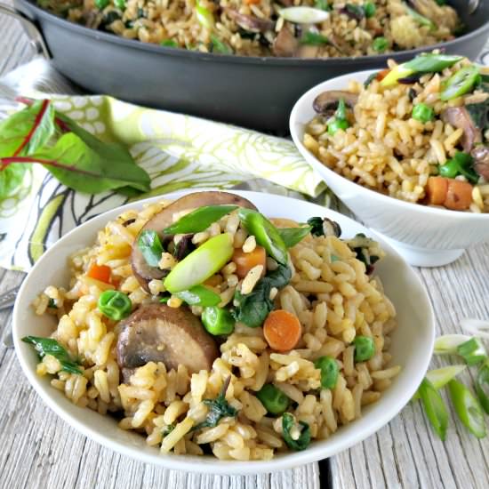Easy Vegetable Fried Rice - Recipe photo by SheSaved