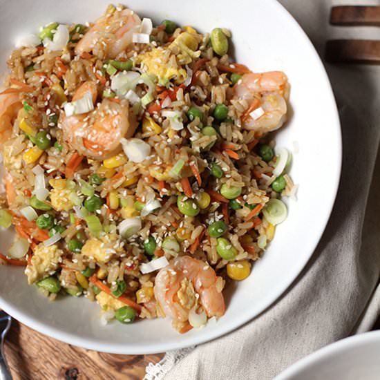 Shrimp Fried Rice - Recipe photo by suebeehomemaker