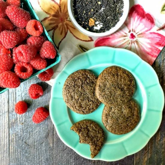 Raspberry Earl Grey Tea Cookies - Recipe photo by MyLifeCookbook