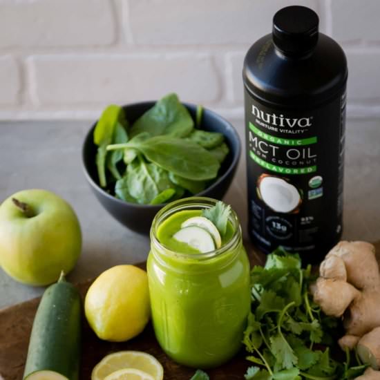 Digestion Boost Green Smoothie - Recipe photo by Simple Green Smoothies