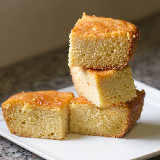 Honey Butter Buttermilk Cornbread - Recipe photo by TheKitchenWhisperer